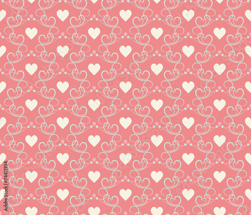 Valentine hearts background