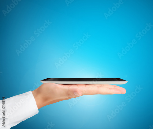 Smart phone in hand