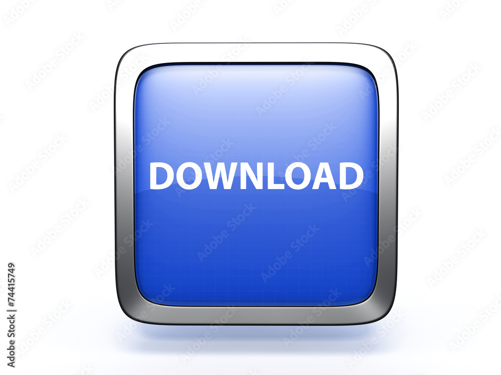 download square icon on white background download square icon on white background