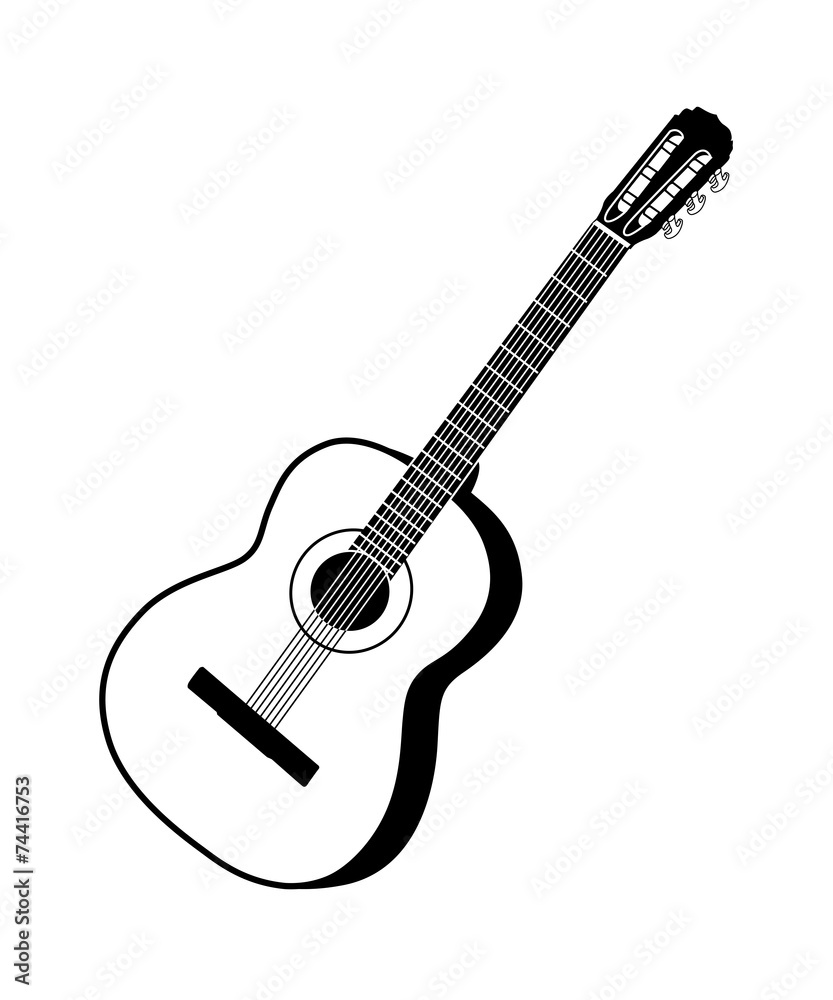 İllüstrasyon; Gitar İllüstrasyon; Gitar
