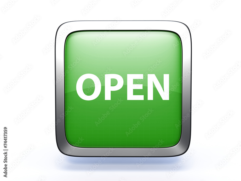 open square icon on white background open square icon on white background