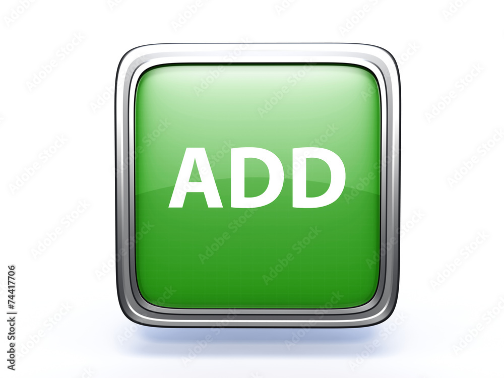 add square icon on white background add square icon on white background