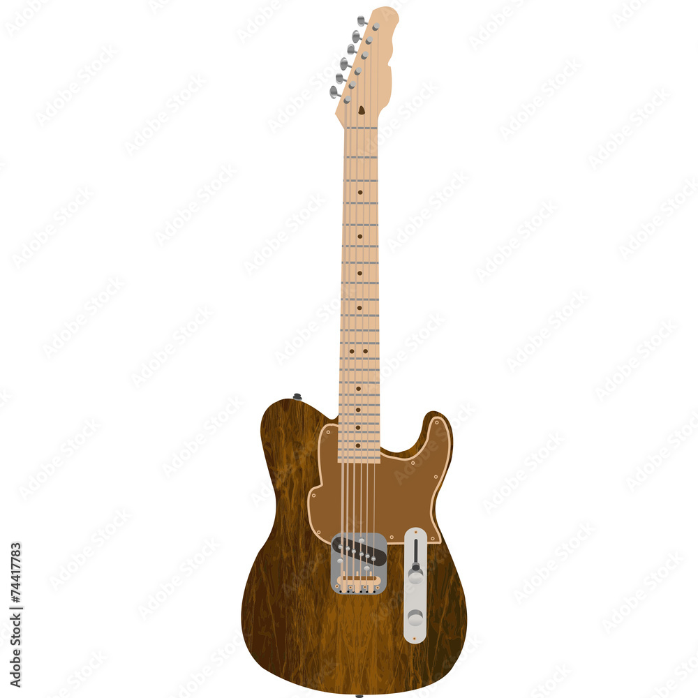 Naklejka premium Electric guitar