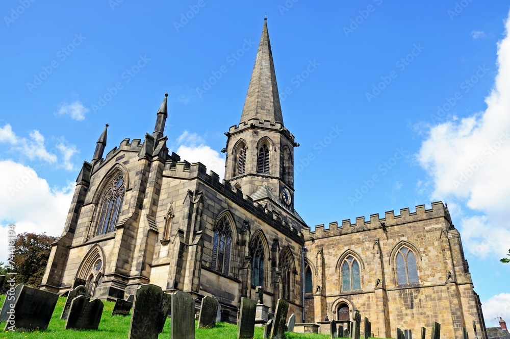 Obraz premium All Saints Parish Church, Bakewell © Arena Photo UK