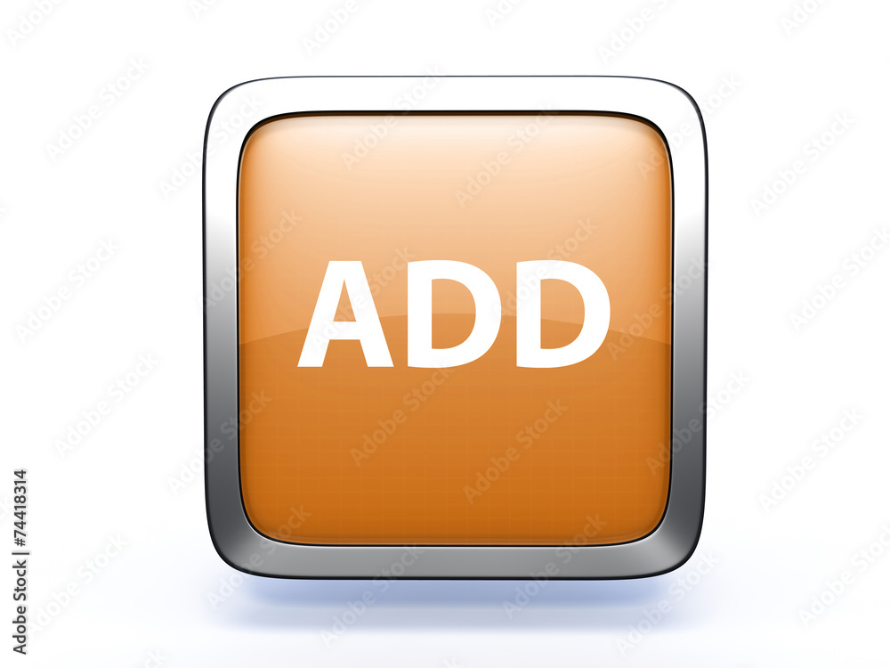 add square icon on white background add square icon on white background