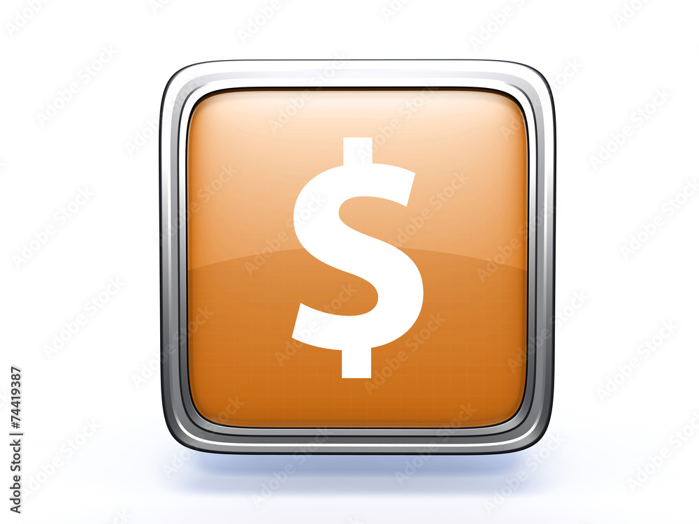 money square icon on white background money square icon on white background