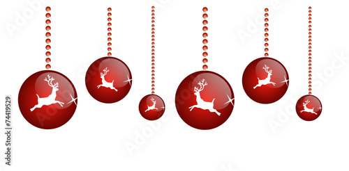 Christbaumkugeln mit Motiv