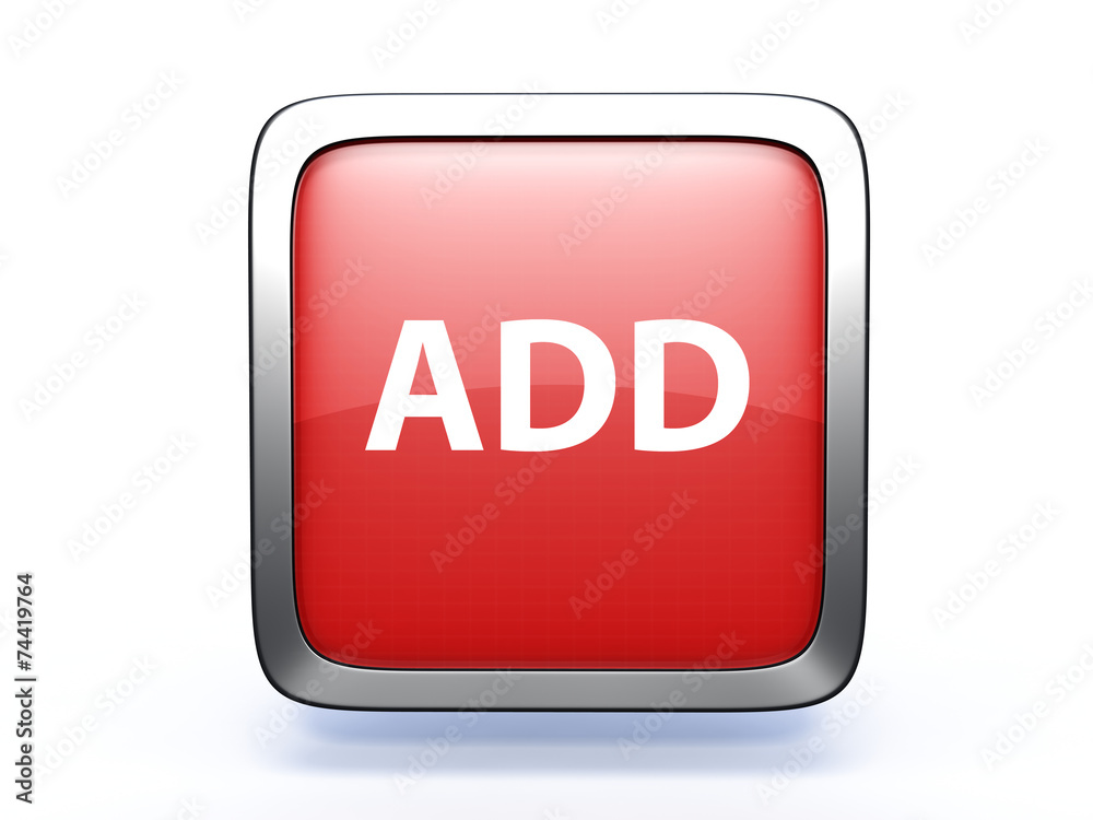 add square icon on white background add square icon on white background