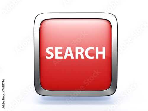 search square icon on white background