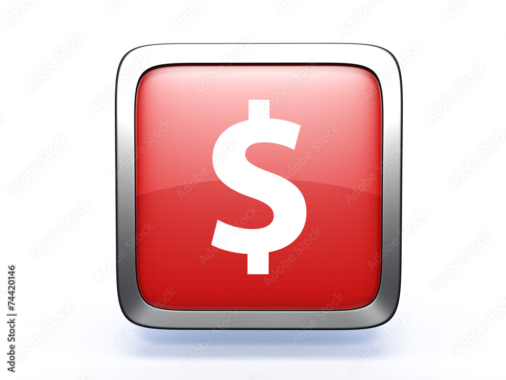 money square icon on white background money square icon on white background