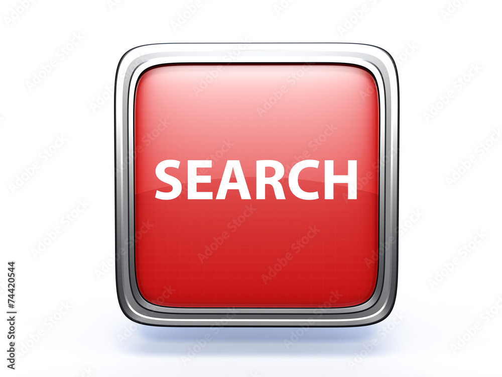 search square icon on white background search square icon on white background