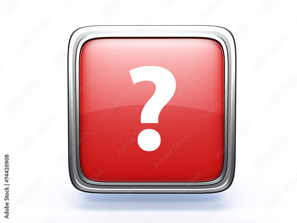 information square icon on white background information square icon on white background