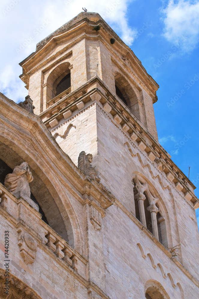 Duomo Cathedral of Altamura. Puglia. Italy.