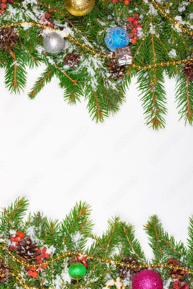Christmas background. Eve framework Christmas background. Eve framework