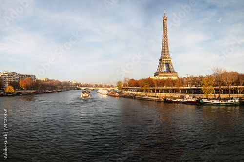 Seine river, Paris, France. © Janis Smits