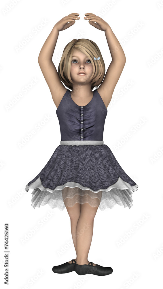 Fototapeta premium Little Ballerina