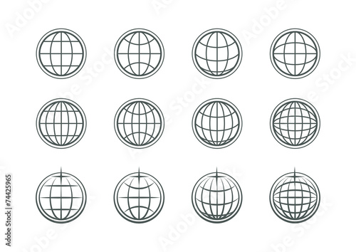 Icon Globus Welt Erde