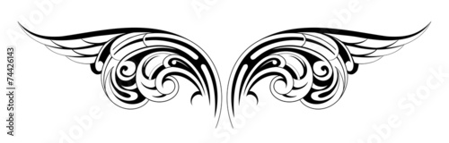 Wings tattoo