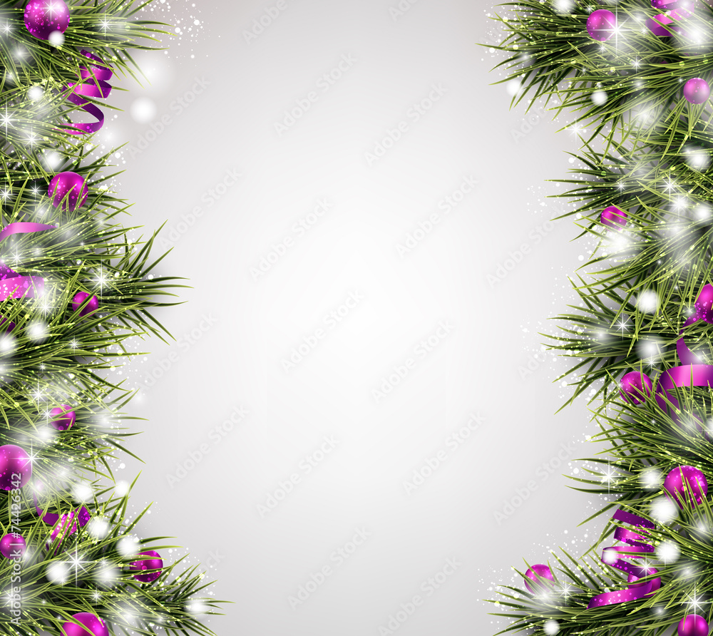 Christmas background with spruce branches. Christmas background with spruce branches.