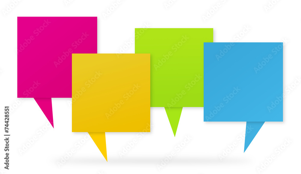 Full color abstract interaction