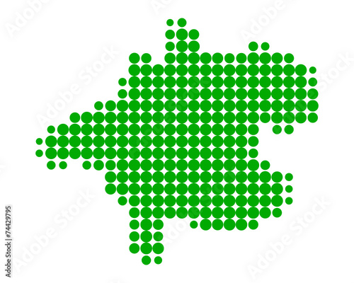Karte von Oberösterreich