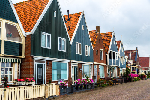 Traditional houses in Holland