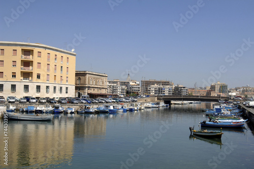 Fishing port of Siracusa