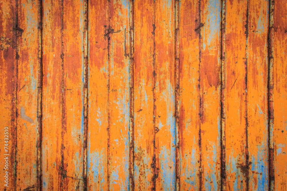 Obraz premium Metal surface get rusty