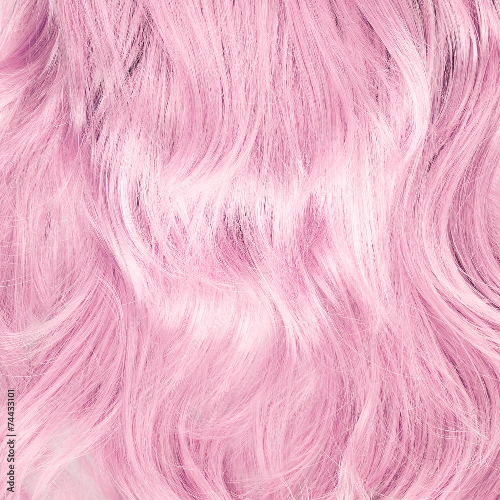 Obraz premium Hair fragment as a background composition