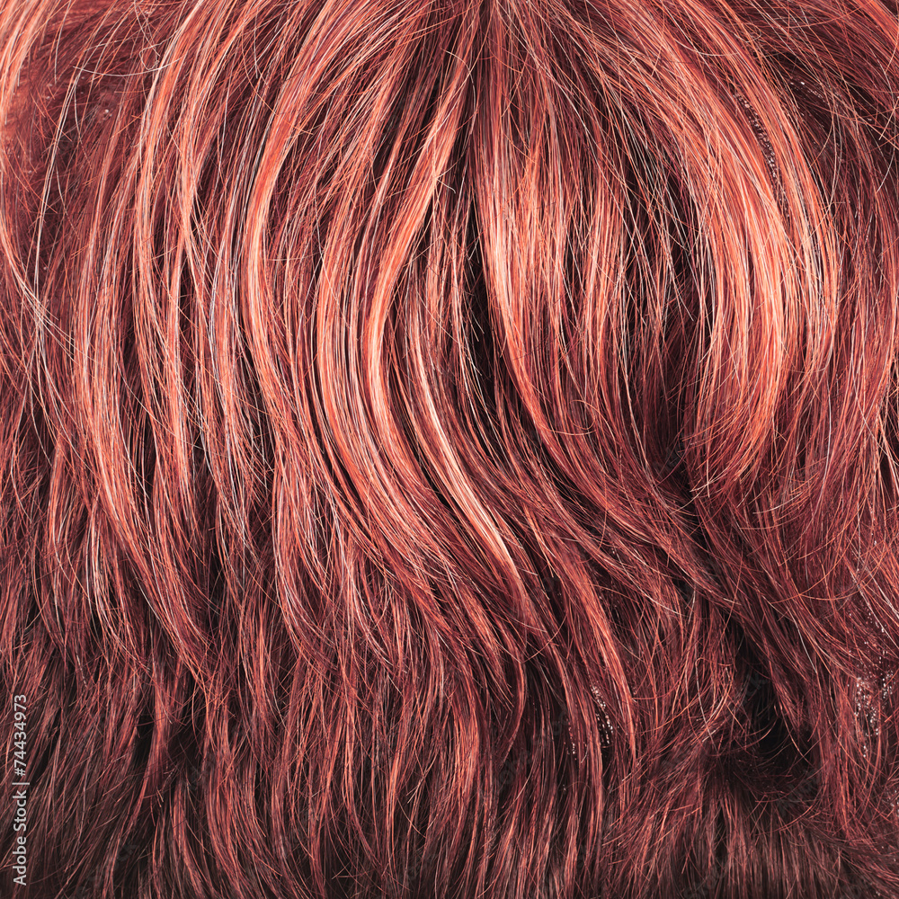Fototapeta premium Hair fragment as a background composition