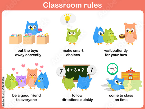 Classroom rules for kids
