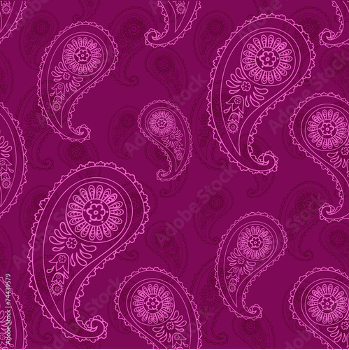 paisley seamless background