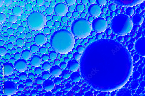 Abstract Macro Oil Bubbles