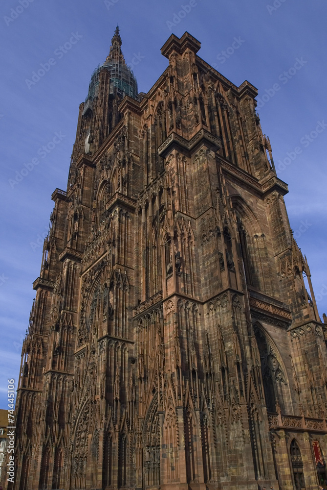 Der Münster in Straßburg, Frankreich