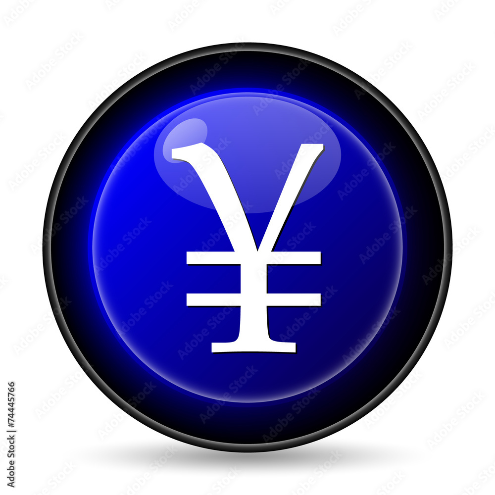 Obraz premium Yen icon