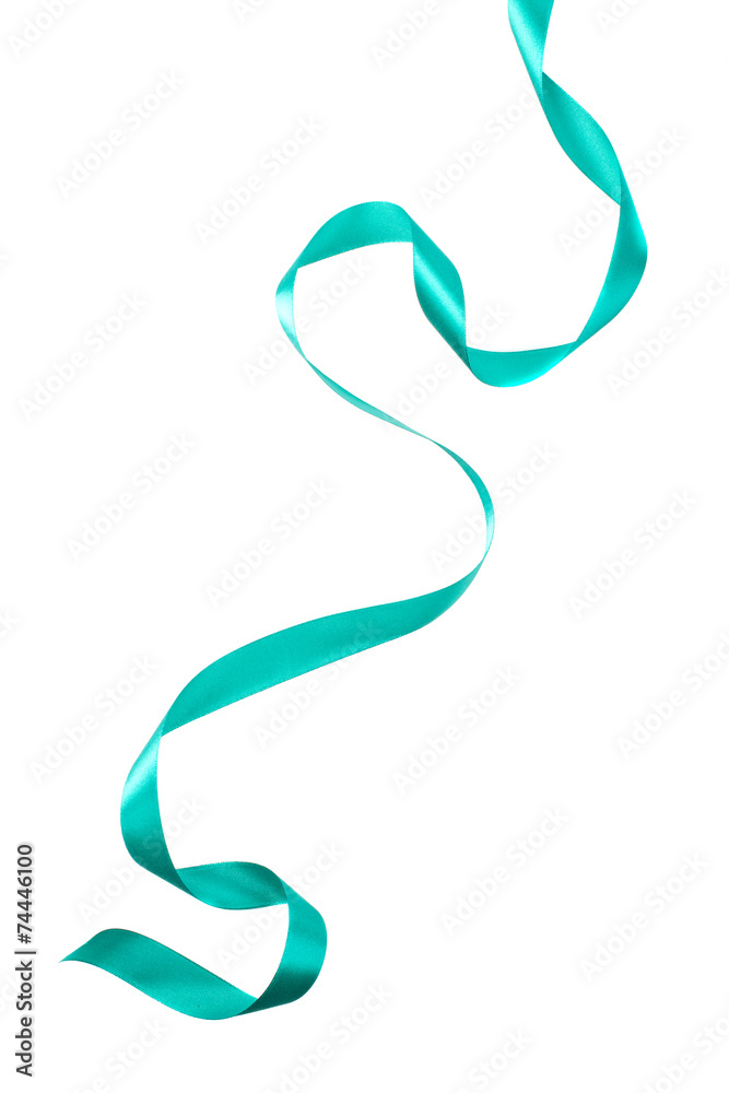 Obraz premium ribbon over white background, design element