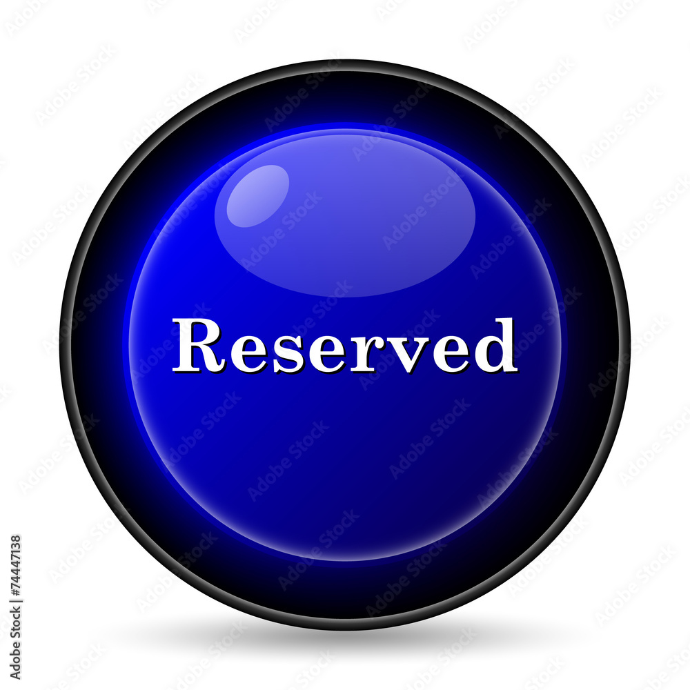 Reserved icon Reserved icon