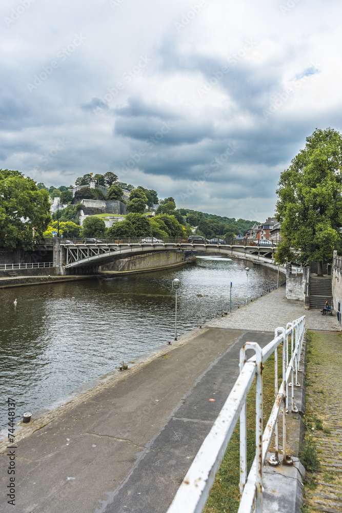 River Sambre through Namur, Belgium