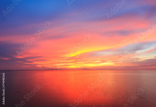 Sunset at Samui island, Thailand © PiyawatNandeenoparit