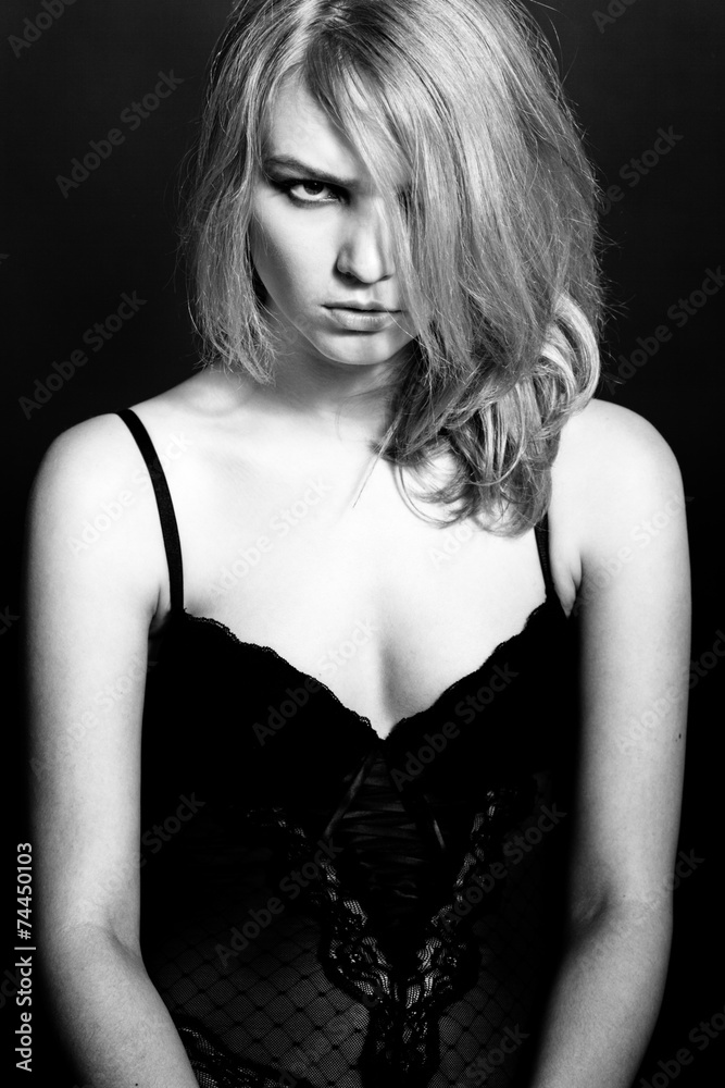 Fototapeta premium Model is posing
