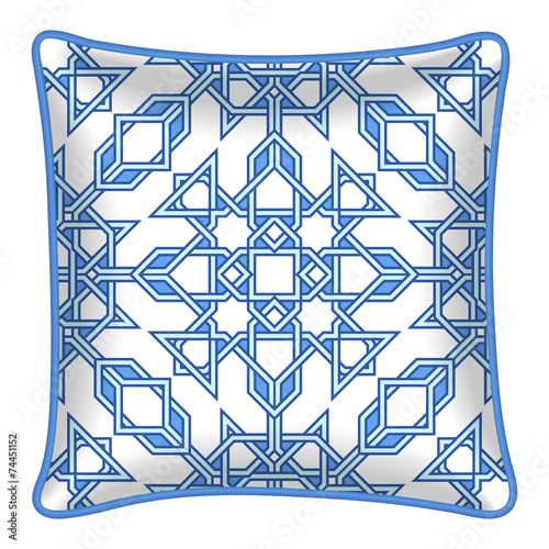 Decorative throw pillow