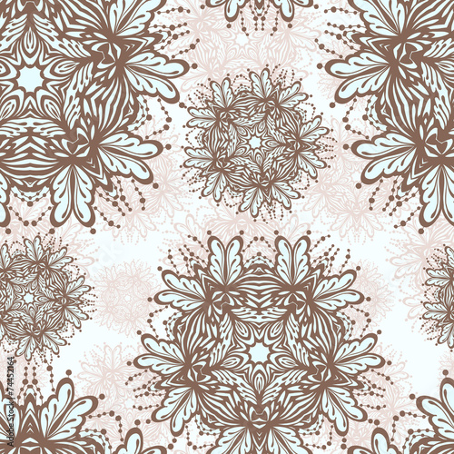 Seamless floral pattern.