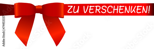 Zu verschenken