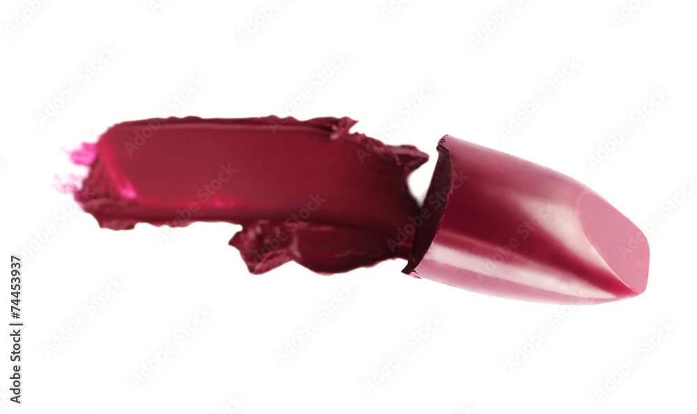 Beautiful lipstick isolated on white Beautiful lipstick isolated on white