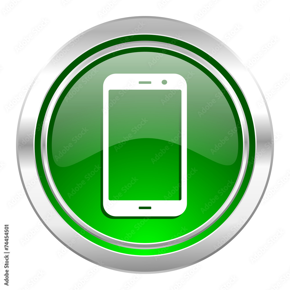 smartphone icon, green button, phone sign smartphone icon, green button, phone sign