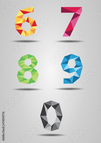 Colorful numbers in the air