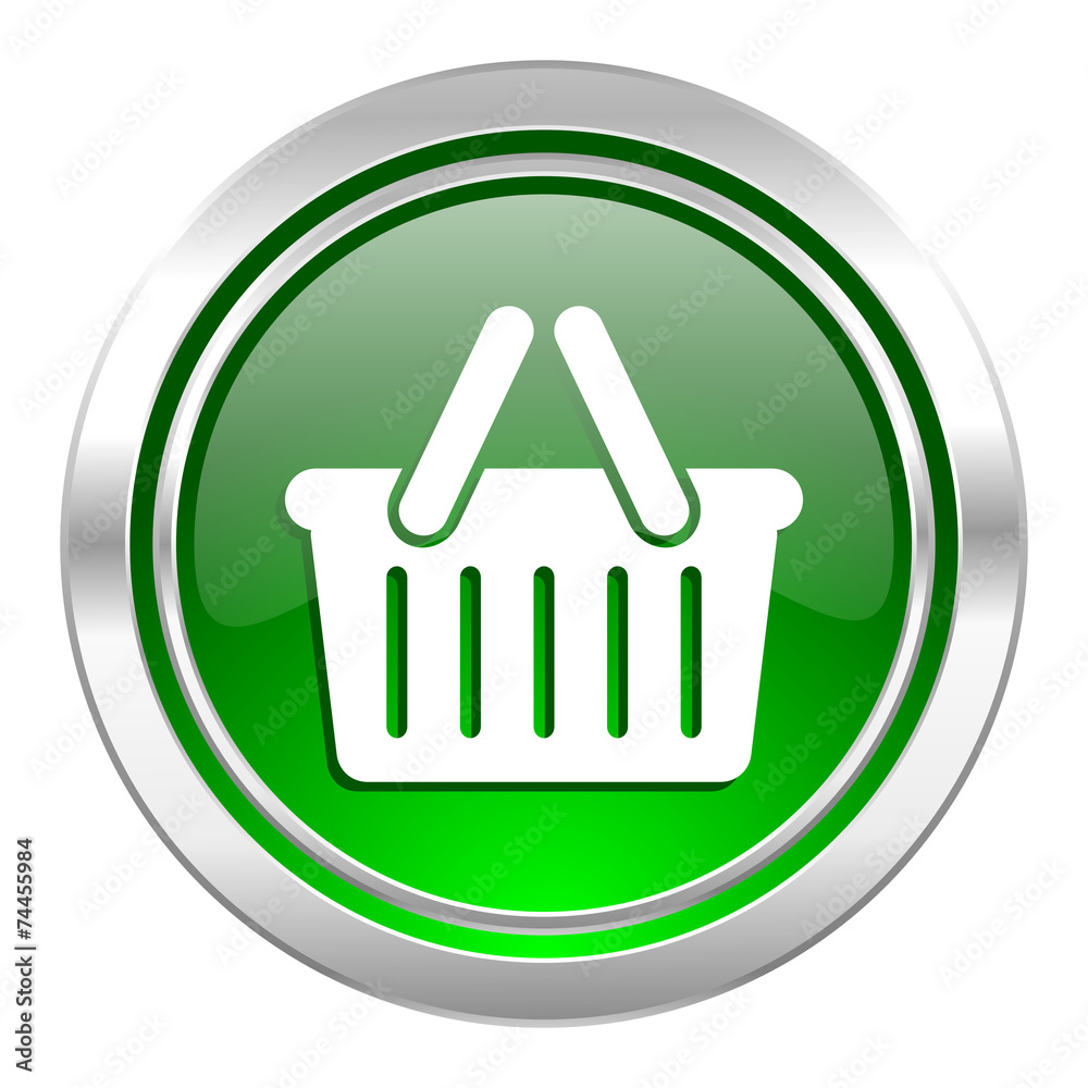 cart icon, green button, shopping cart symbol cart icon, green button, shopping cart symbol
