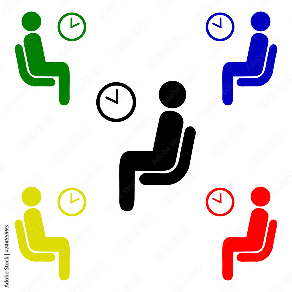 waiting room icon