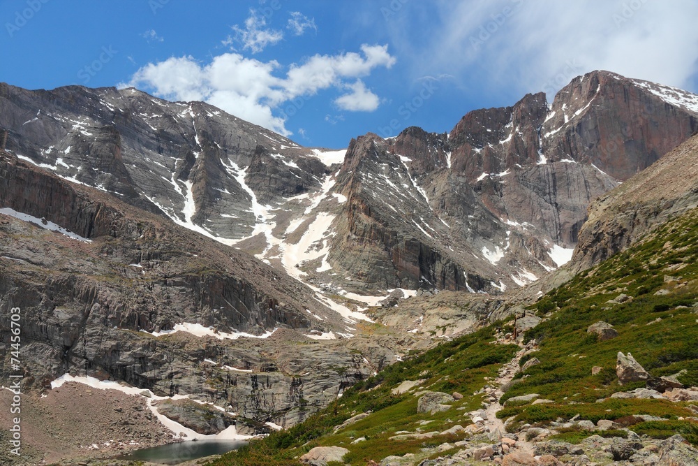 Rocky Mountains trail, United States natural landmark