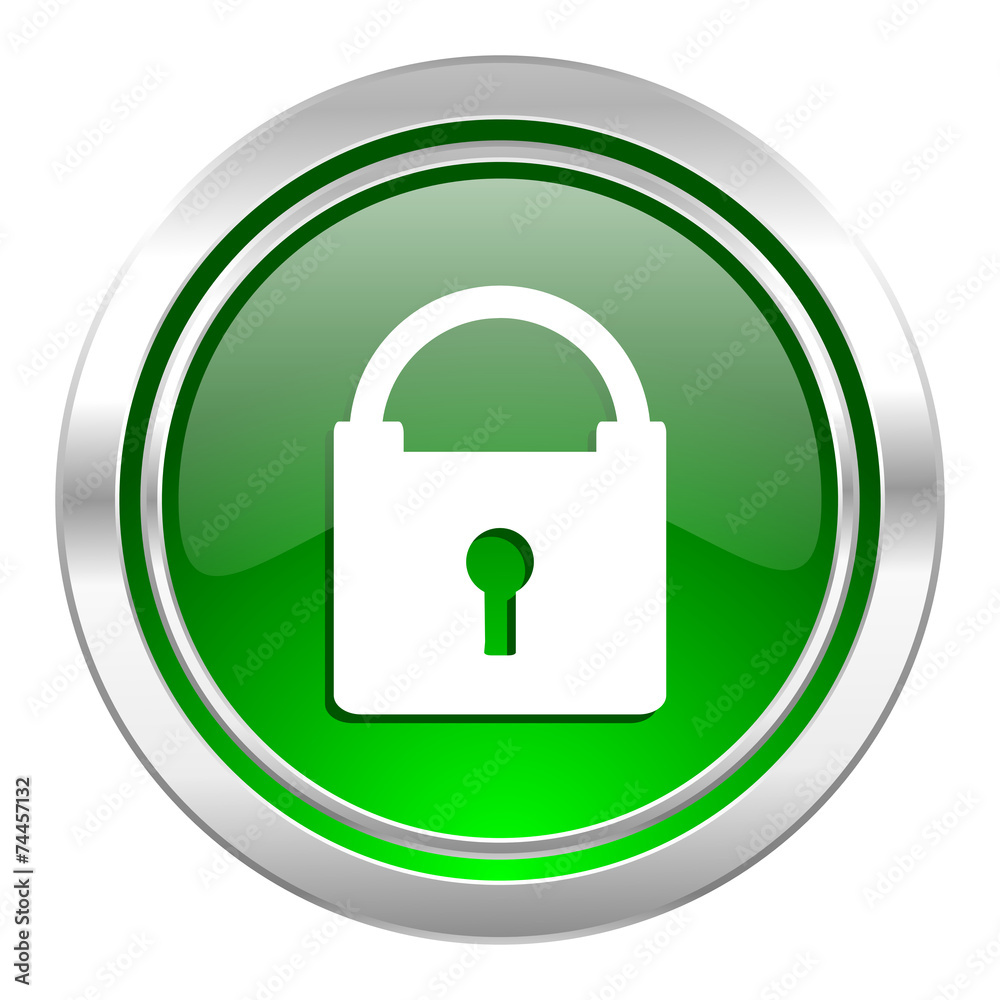 padlock icon, green button, secure sign padlock icon, green button, secure sign